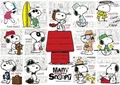 Peinture diamant Snoopy dessin animé 20 à 70 cm – Couleur vert (07)