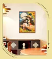 Peinture diamant sorcière chat noir – 6