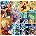 Peinture diamant Super Saiyan Goku 20x30 à 50x70 cm – 1