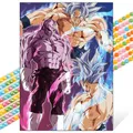 Peinture diamant Super Saiyan Goku 20x30 à 50x70 cm – Couleur A14
