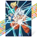 Peinture diamant Super Saiyan Goku 20x30 à 50x70 cm – Couleur A16