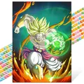 Peinture diamant Super Saiyan Goku 20x30 à 50x70 cm – Couleur A17