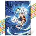 Peinture diamant Super Saiyan Goku 20x30 à 50x70 cm – Couleur A19