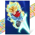 Peinture diamant Super Saiyan Goku 20x30 à 50x70 cm – Couleur A23
