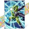 Peinture diamant Super Saiyan Goku 20x30 à 50x70 cm – Couleur Violet (A5)