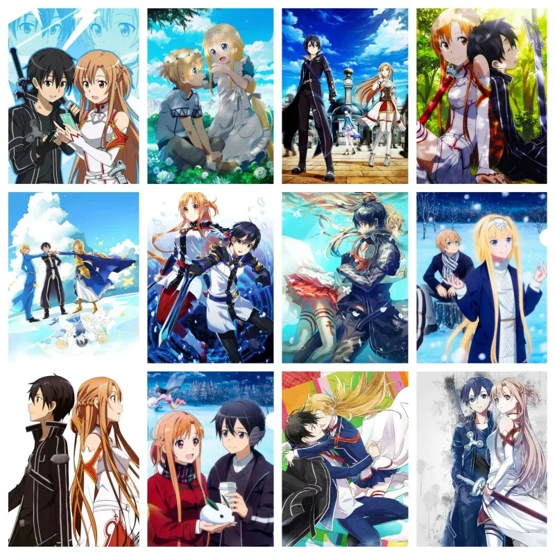 Peinture diamant Sword Art Online 40x30 à 70x50 cm