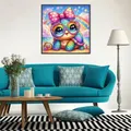 Peinture diamant tortue plage 20 à 50 cm – 3