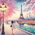 Peinture diamant tour Eiffel 20 à 50 cm ronde ou carrée – 1
