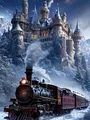 Peinture diamant train 20 à 70 cm – Couleur 4541
