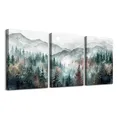 Peinture diamant triptyque paysage abstrait 20x25 à 35x45 cm – Couleur FC28022