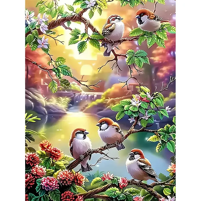 Peinture diamant vache 30 à 70 cm