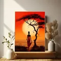 Peinture diamant vie africaine 20 à 50 cm – 2