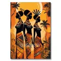 Peinture diamant vie africaine 20 à 50 cm – Couleur WE3693