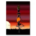 Peinture diamant vie africaine 20 à 50 cm – Couleur WE3697