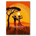 Peinture diamant vie africaine 20 à 50 cm – Couleur WE3699