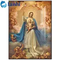 Peinture diamant Vierge et enfants 20 à 65 cm – 1