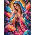 Peinture diamant Vierge Marie 20 à 70 cm – 1