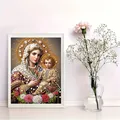 Peinture diamant Vierge Marie 30 x 40 cm – 2