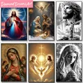 Peinture diamant Vierge Marie Jésus 20 à 70 cm – 1