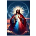 Peinture diamant Vierge Marie Jésus 20 à 70 cm – Couleur FC81