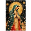 Peinture diamant Vierge Marie Jésus 20 à 70 cm – Couleur FC85