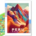 Peinture diamant villes du monde 20x30 à 40x50 cm – Couleur Chocolat (XI-2996)