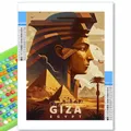 Peinture diamant villes du monde 20x30 à 40x50 cm – Couleur Gris clair (XI-2990)