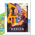 Peinture diamant villes du monde 20x30 à 40x50 cm – Couleur Rouge (XI-2978)