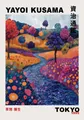 Peinture diamant Yayoi Kusama 20x25 à 50x70 cm – Couleur Orange (14)