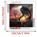 Peinture diamant Yin Yang Taiji 20 à 50 cm – 3