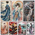 Peinture diamantée kimono japonais 20x40 à 30x60 cm – 1