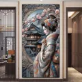Peinture diamantée kimono japonais 20x40 à 30x60 cm – 6