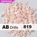 Perles de diamant AB 2,8 mm 1000 pièces – Couleur BLEU CIEL (AB-819)