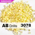 Perles de diamant AB 2,8 mm 1000 pièces – Couleur Bleu profond (AB-3078)