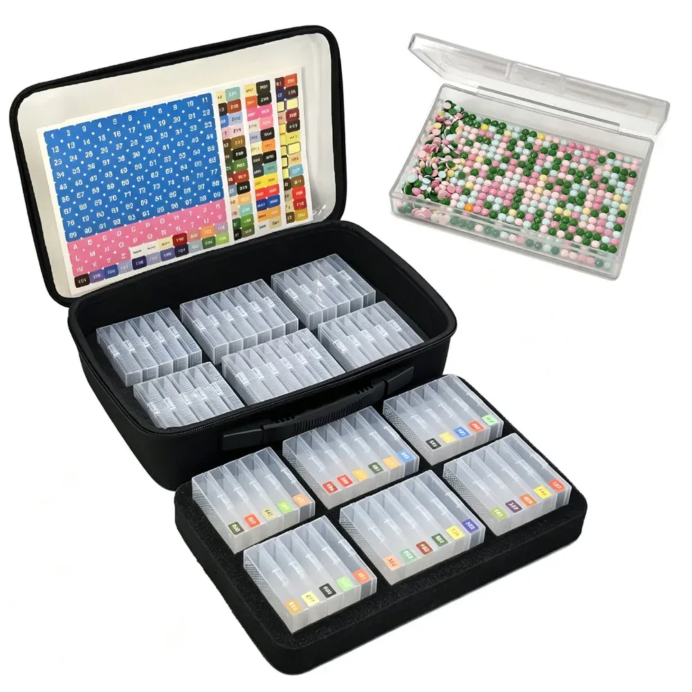 Plateau rangement peinture diamant
