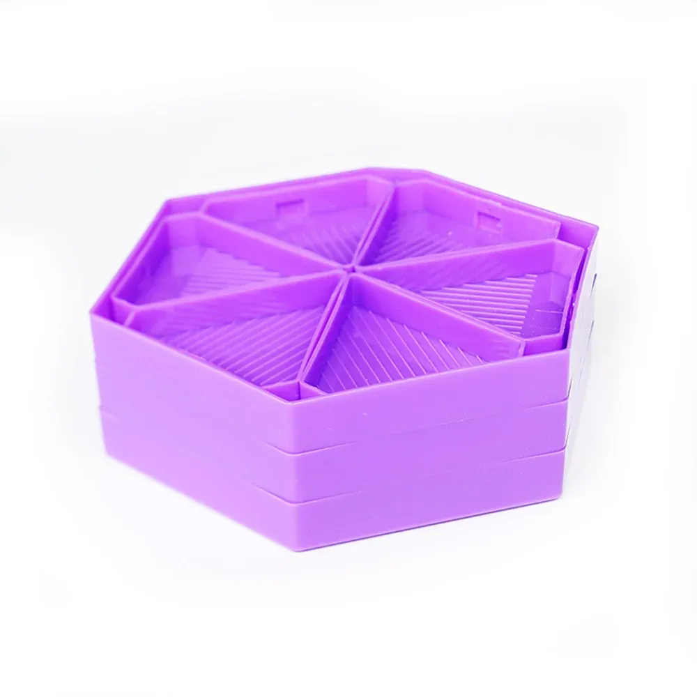 Plateaux de rangement pour peinture diamant 6 fentes