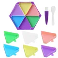 Plateaux de rangement pour peinture diamant 6 fentes – Couleur LJ-Mix