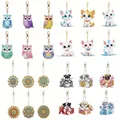 Porte-clés peinture diamant lot de 6 animaux – 1