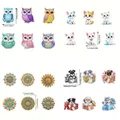 Porte-clés peinture diamant lot de 6 animaux – 2