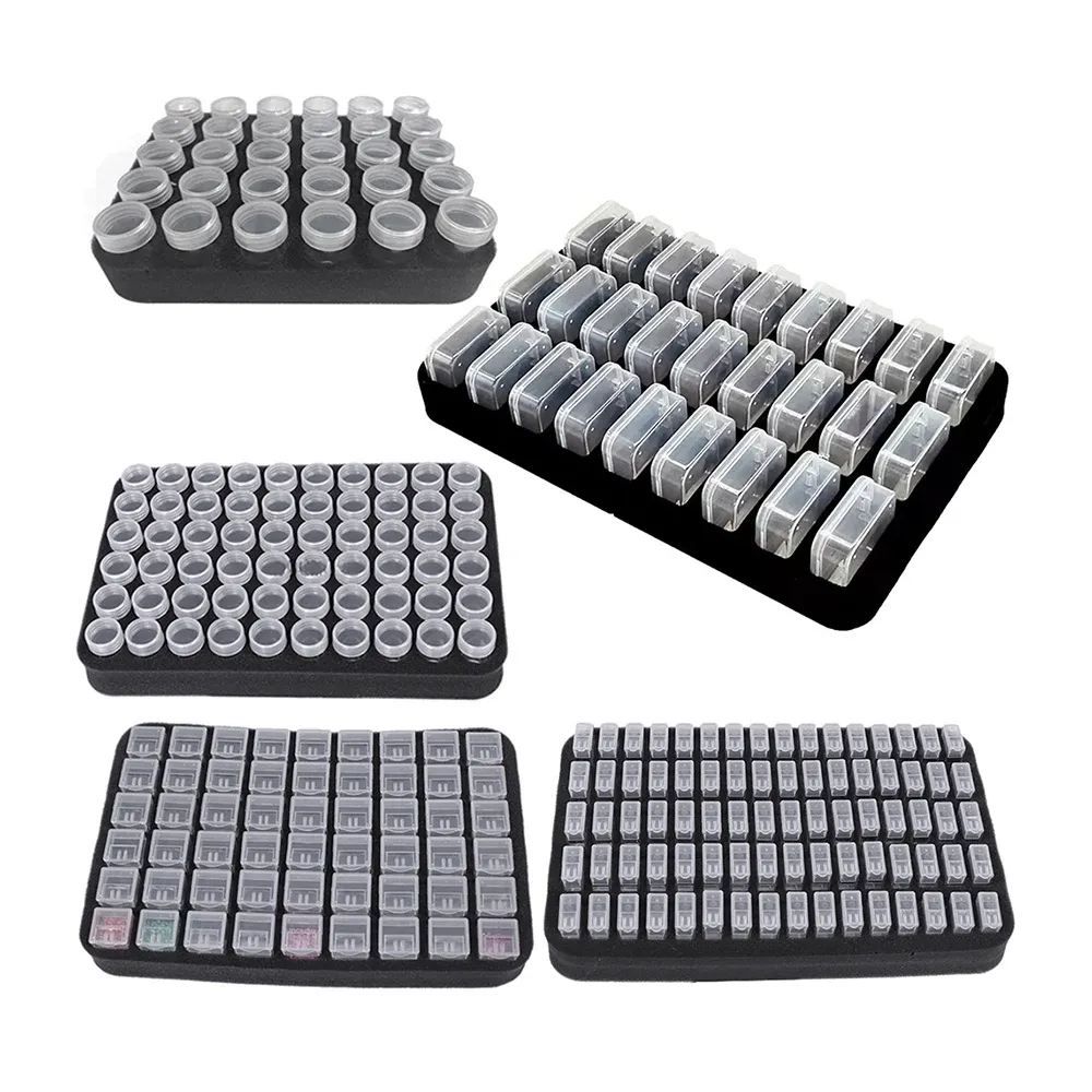Pot rangement peinture diamant tapis éponge accessoires