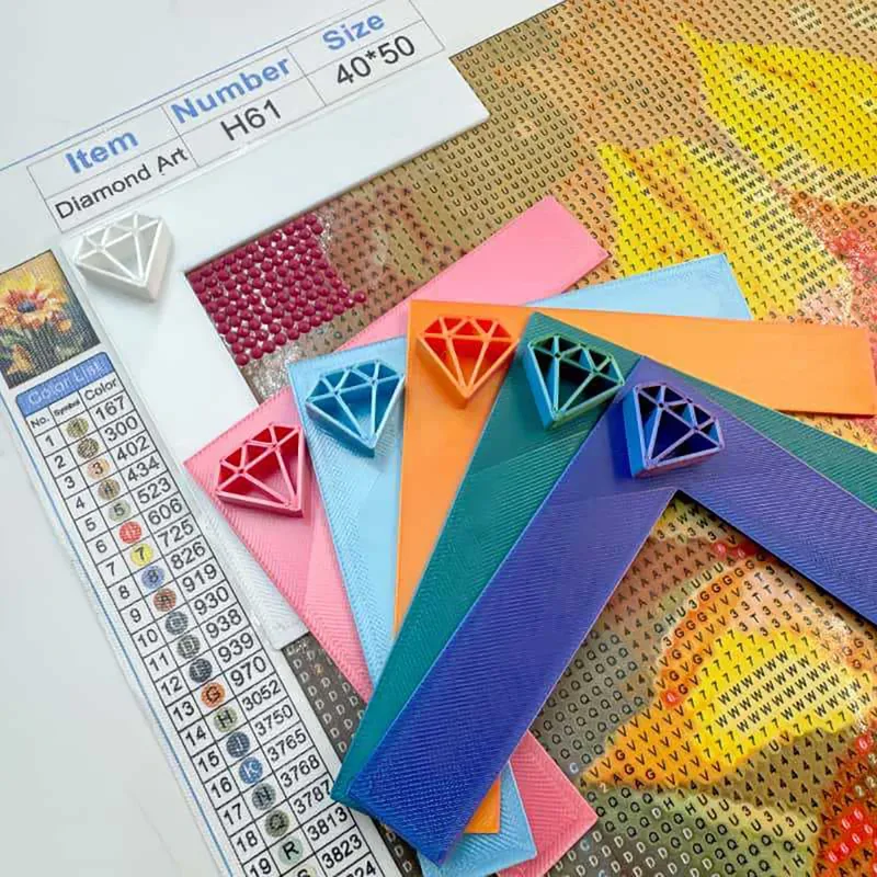 Règle de positionnement pour peinture diamant 5D