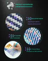 Règle diamant peinture 9 pièces – 3