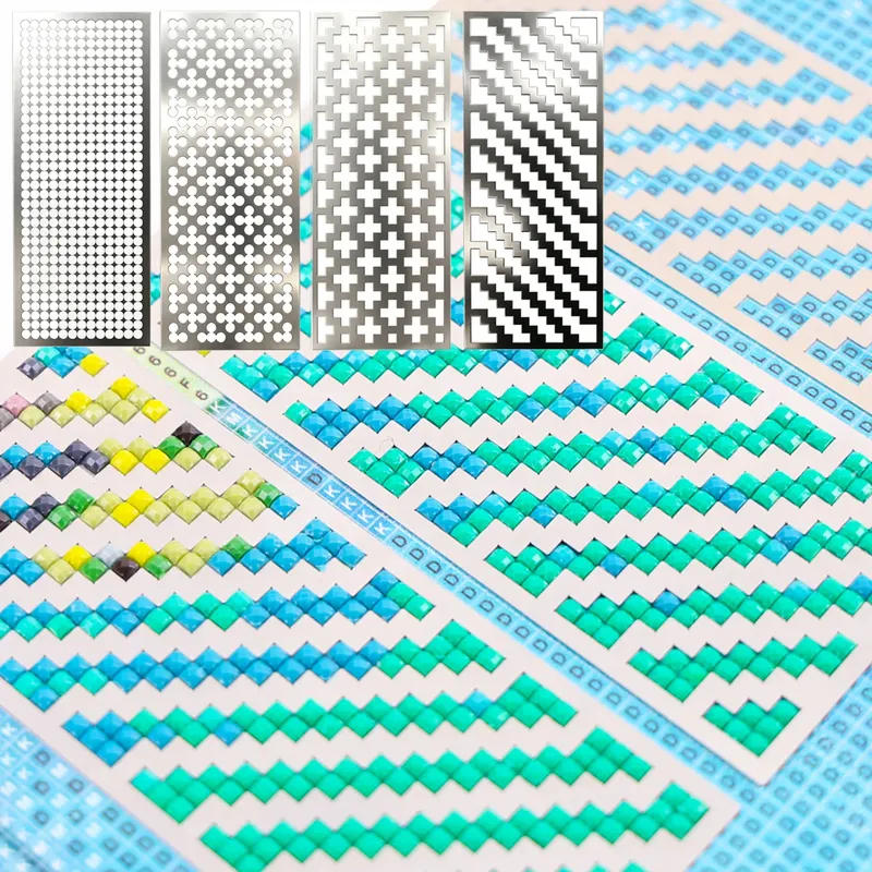 Règle en acier inoxydable pour peinture diamant