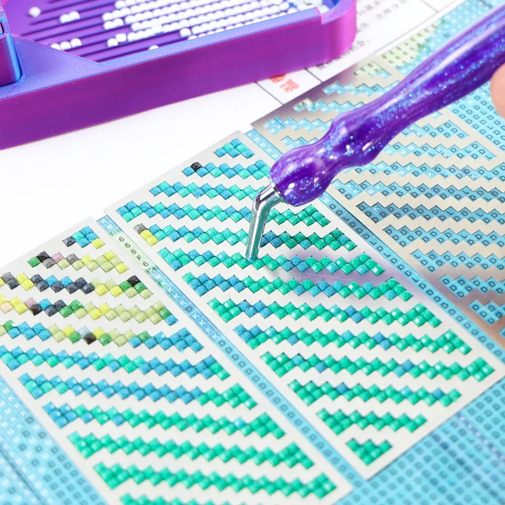 Règle en acier inoxydable pour peinture diamant