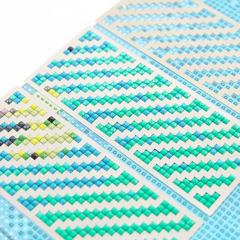Règle en acier inoxydable pour peinture diamant