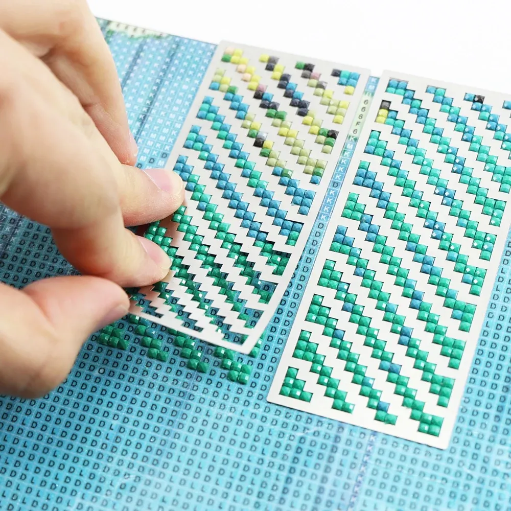 Règle en acier inoxydable pour peinture diamant