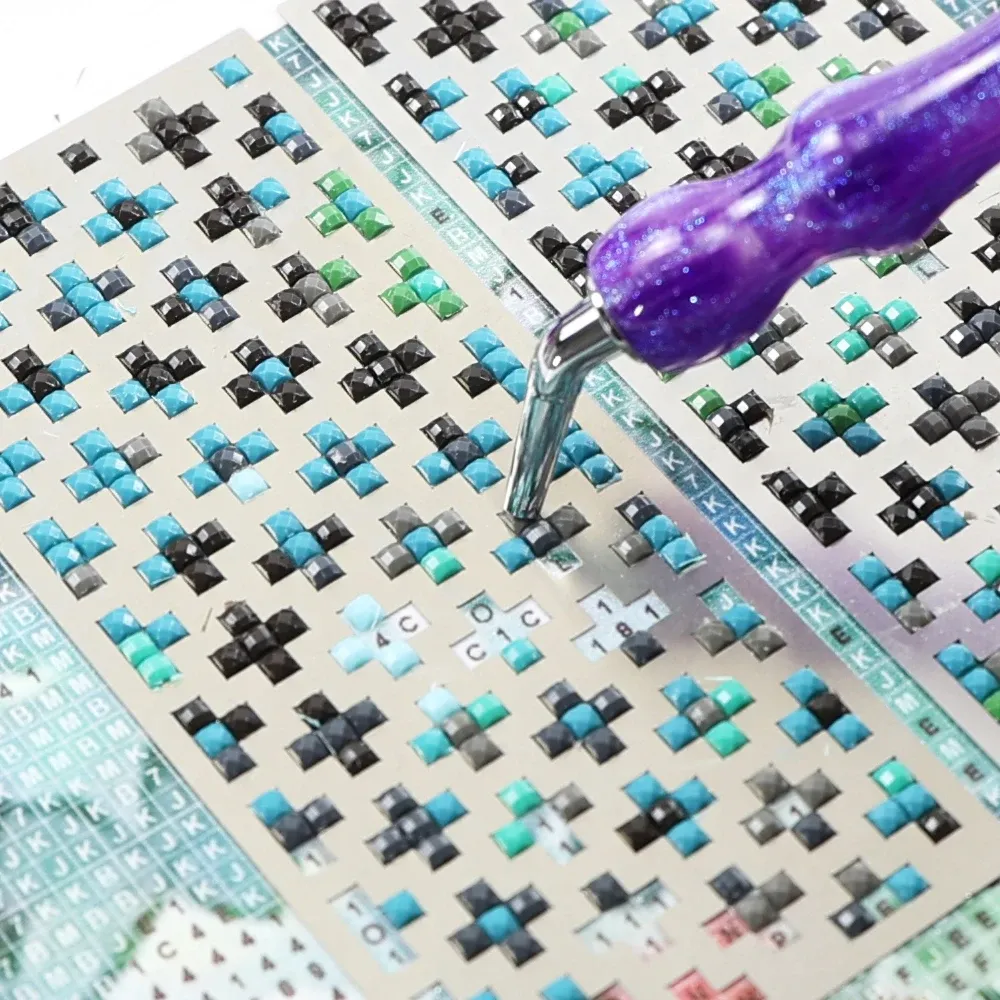 Règle en acier inoxydable pour peinture diamant