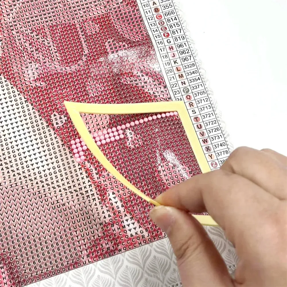 Règles alignement peinture diamant
