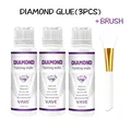 Scellant brillant pour peinture diamant 120 ml – Couleur 3PC Glue with Brush