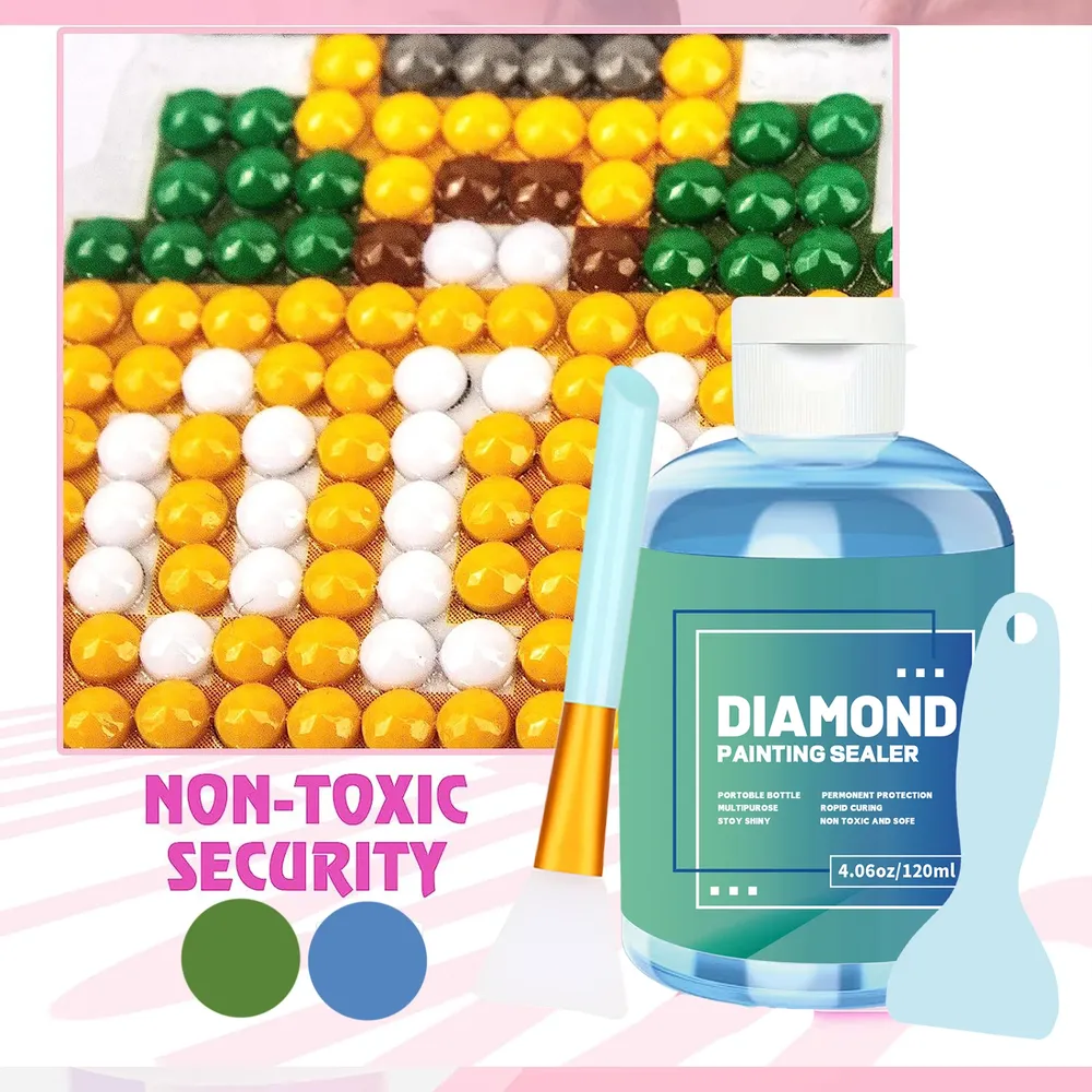 Scellant brillant pour peinture diamant 120 ml